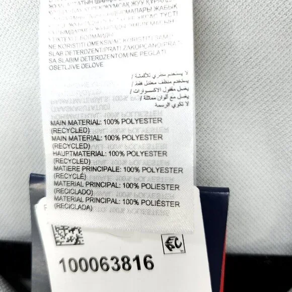 Reebok Men’s Large Long Sleeve Pullover Quarter Zip Training Sweatshirt Gray - Picture 11 of 13